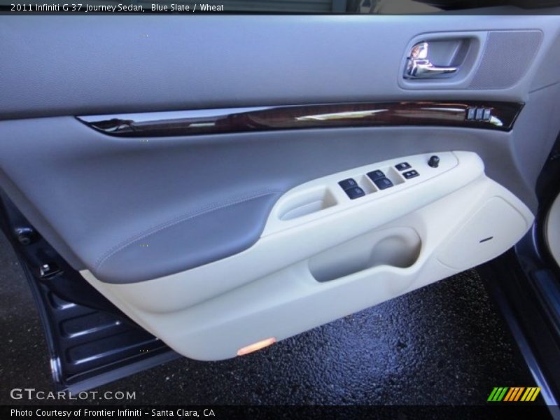 Blue Slate / Wheat 2011 Infiniti G 37 Journey Sedan