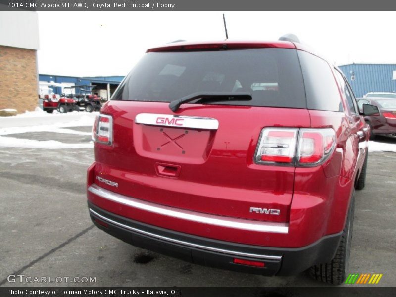 Crystal Red Tintcoat / Ebony 2014 GMC Acadia SLE AWD