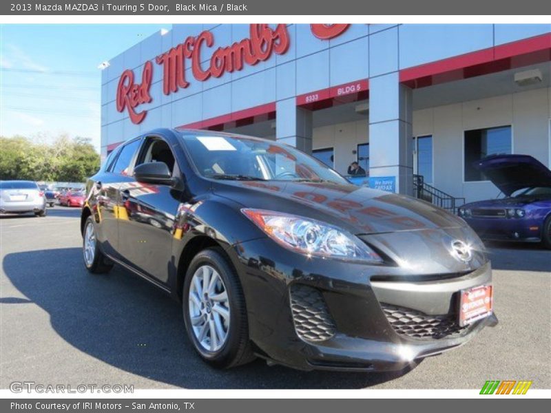 Black Mica / Black 2013 Mazda MAZDA3 i Touring 5 Door