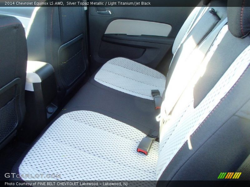 Silver Topaz Metallic / Light Titanium/Jet Black 2014 Chevrolet Equinox LS AWD