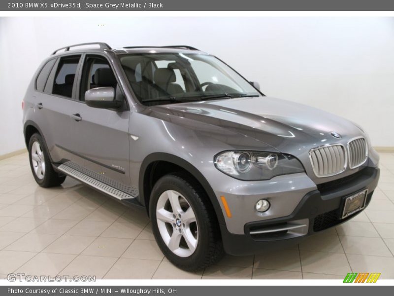 Space Grey Metallic / Black 2010 BMW X5 xDrive35d
