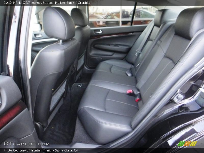 Malbec Black / Graphite 2012 Infiniti G 37 Journey Sedan