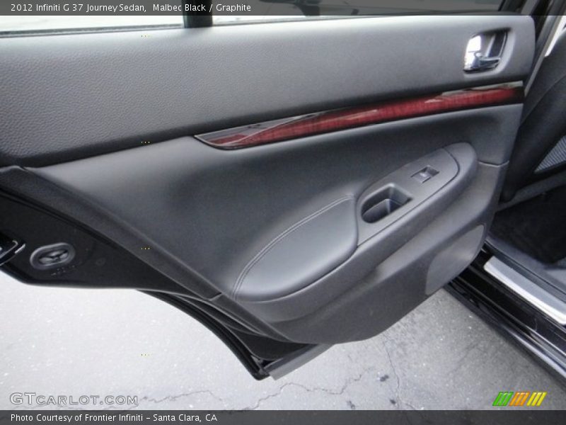 Malbec Black / Graphite 2012 Infiniti G 37 Journey Sedan