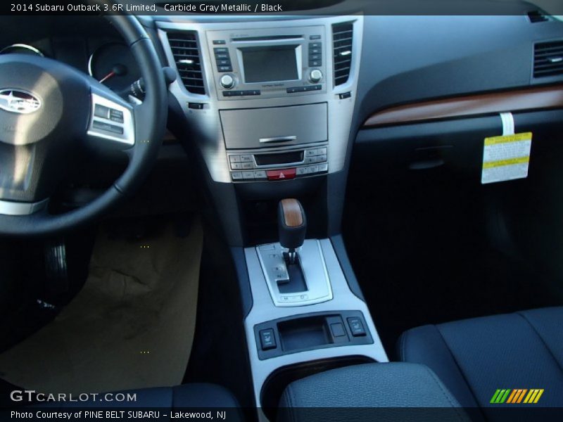 Carbide Gray Metallic / Black 2014 Subaru Outback 3.6R Limited