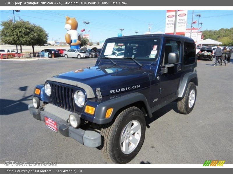 Midnight Blue Pearl / Dark Slate Gray 2006 Jeep Wrangler Rubicon 4x4