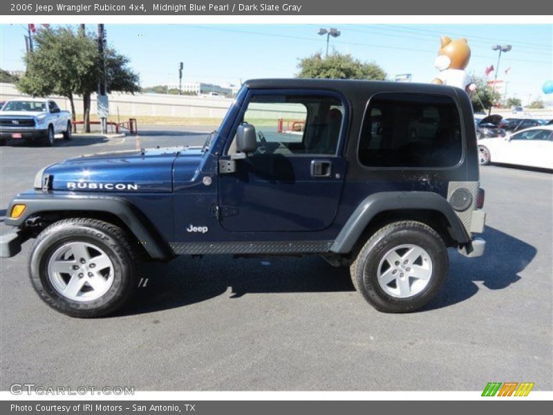 Midnight Blue Pearl / Dark Slate Gray 2006 Jeep Wrangler Rubicon 4x4