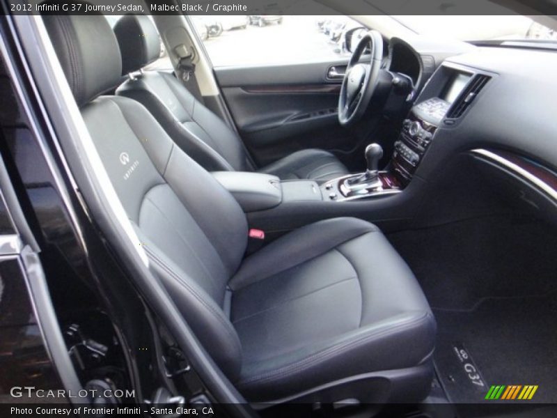 Malbec Black / Graphite 2012 Infiniti G 37 Journey Sedan