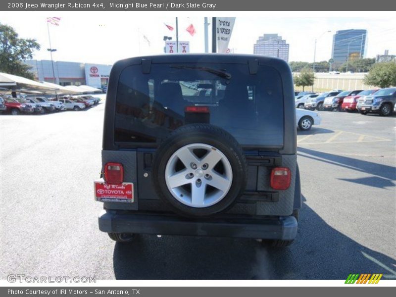 Midnight Blue Pearl / Dark Slate Gray 2006 Jeep Wrangler Rubicon 4x4