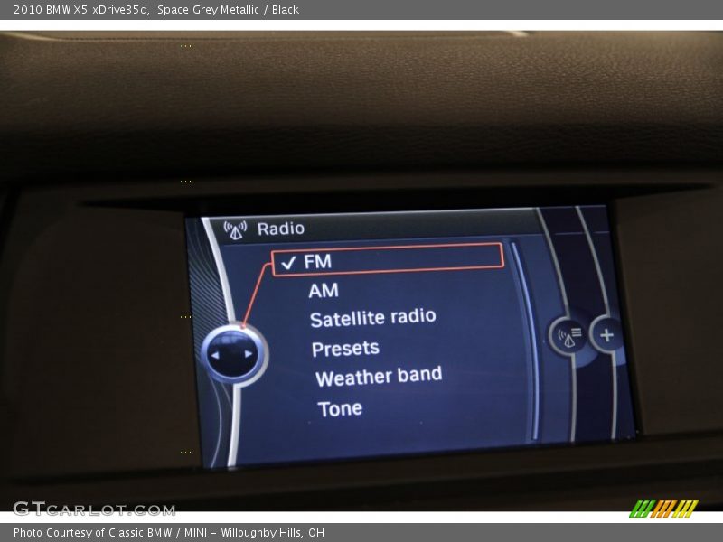 Space Grey Metallic / Black 2010 BMW X5 xDrive35d