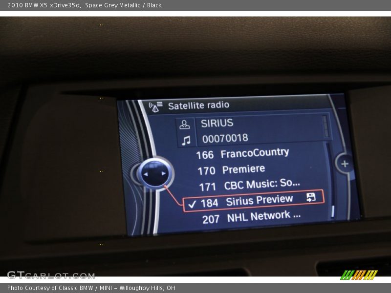 Space Grey Metallic / Black 2010 BMW X5 xDrive35d