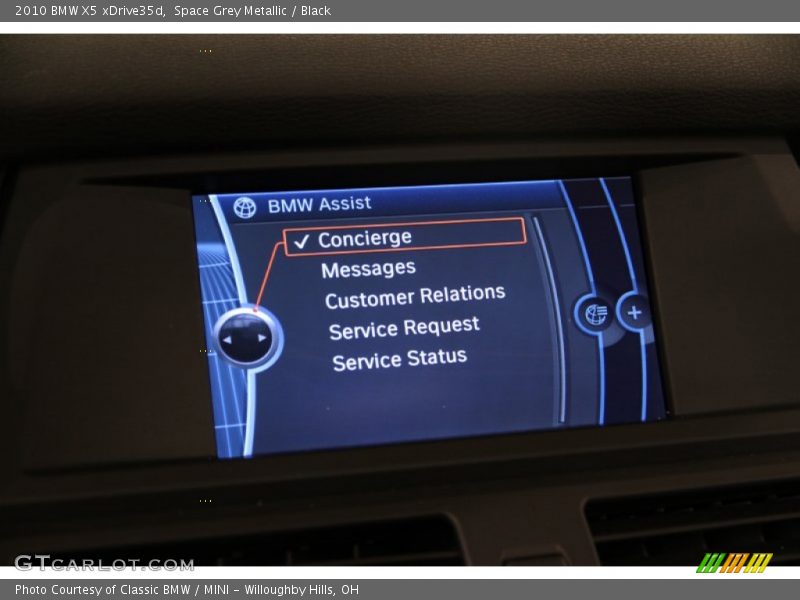 Space Grey Metallic / Black 2010 BMW X5 xDrive35d
