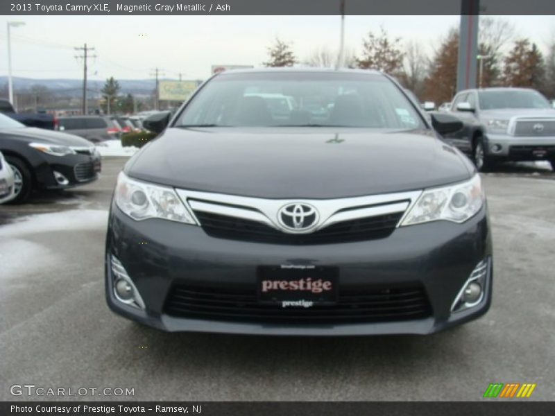 Magnetic Gray Metallic / Ash 2013 Toyota Camry XLE