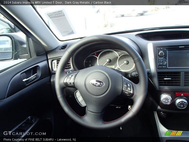  2014 Impreza WRX Limited 5 Door Steering Wheel