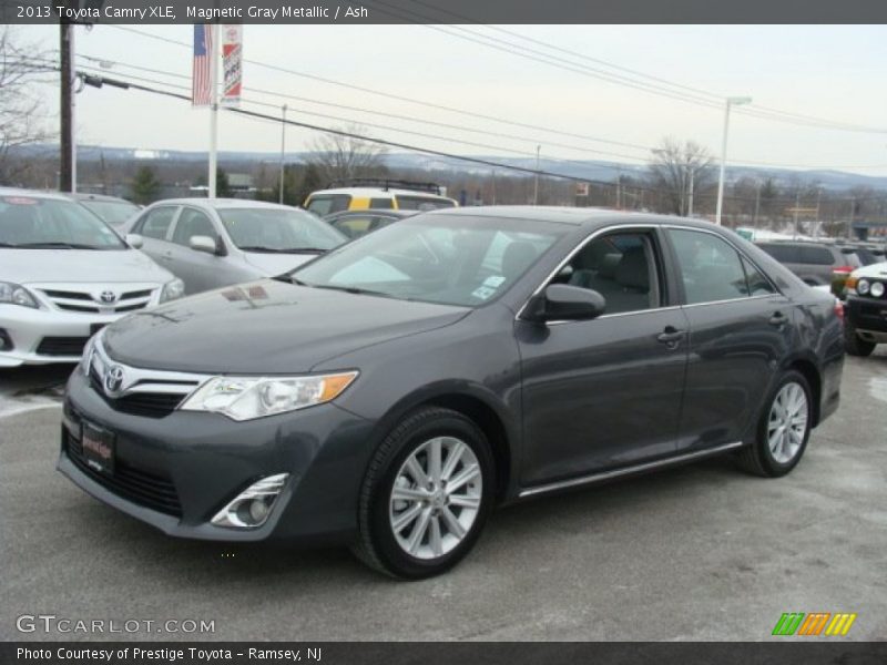 Magnetic Gray Metallic / Ash 2013 Toyota Camry XLE