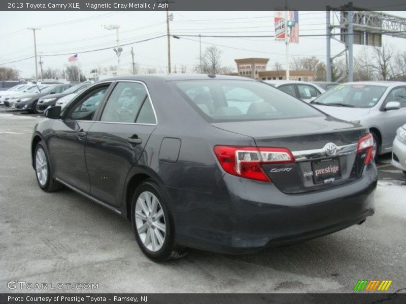 Magnetic Gray Metallic / Ash 2013 Toyota Camry XLE