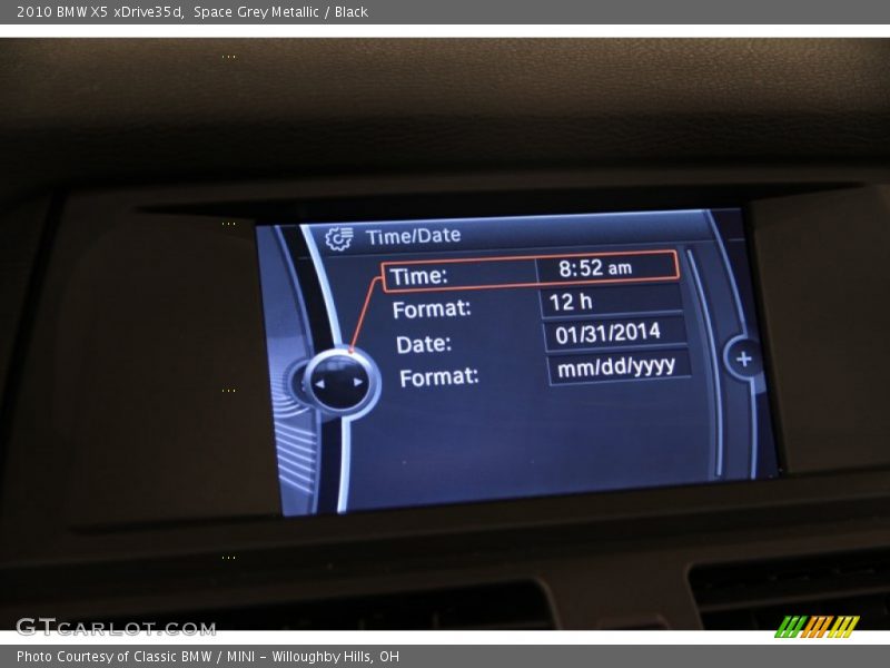 Space Grey Metallic / Black 2010 BMW X5 xDrive35d