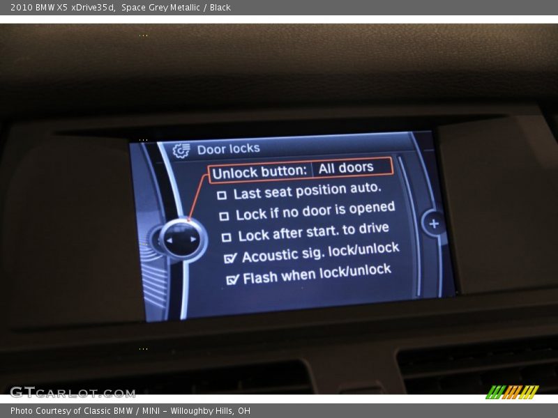Space Grey Metallic / Black 2010 BMW X5 xDrive35d