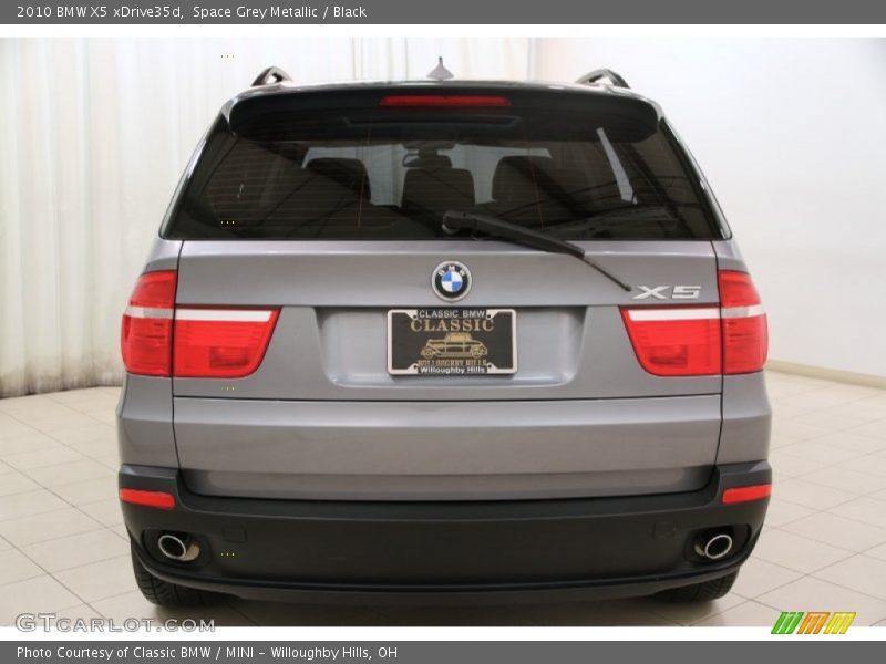 Space Grey Metallic / Black 2010 BMW X5 xDrive35d