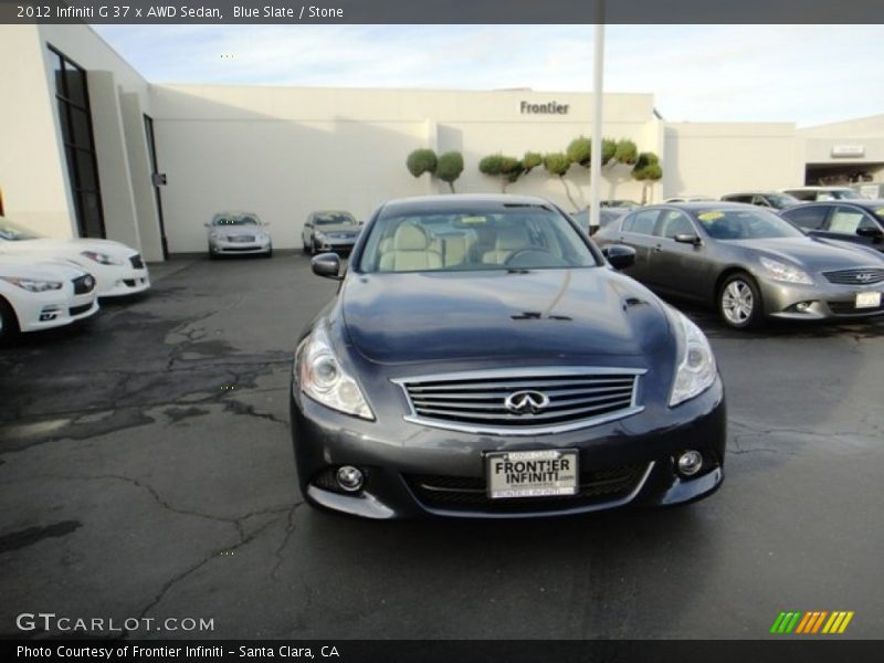 Blue Slate / Stone 2012 Infiniti G 37 x AWD Sedan