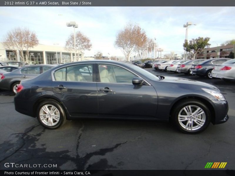  2012 G 37 x AWD Sedan Blue Slate