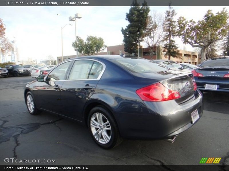 Blue Slate / Stone 2012 Infiniti G 37 x AWD Sedan