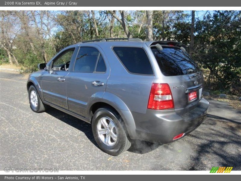 Alpine Gray / Gray 2008 Kia Sorento EX