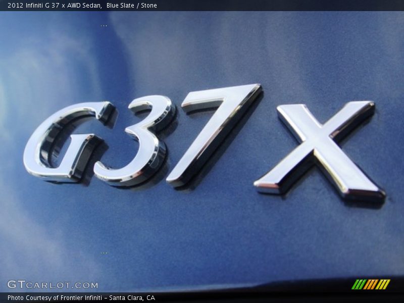 Blue Slate / Stone 2012 Infiniti G 37 x AWD Sedan