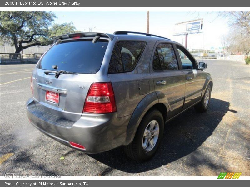 Alpine Gray / Gray 2008 Kia Sorento EX