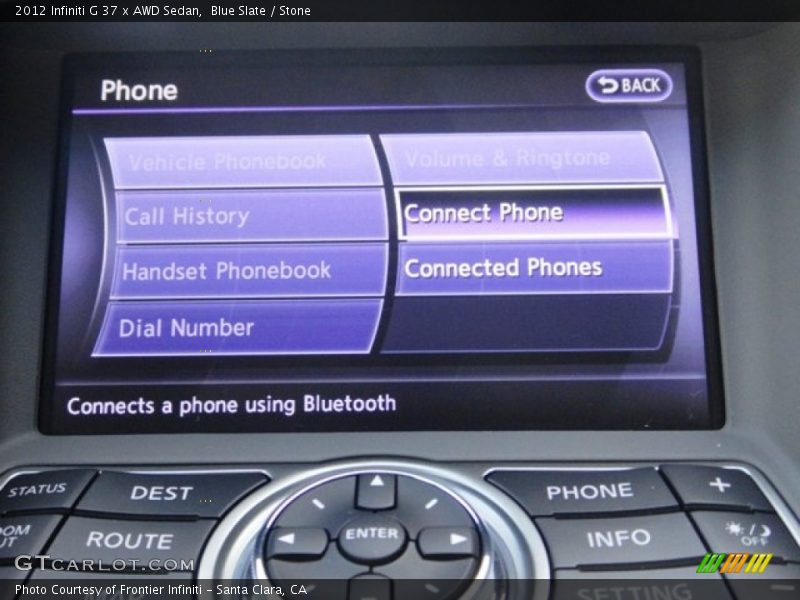 Blue Slate / Stone 2012 Infiniti G 37 x AWD Sedan
