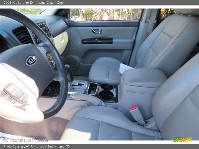 Alpine Gray / Gray 2008 Kia Sorento EX