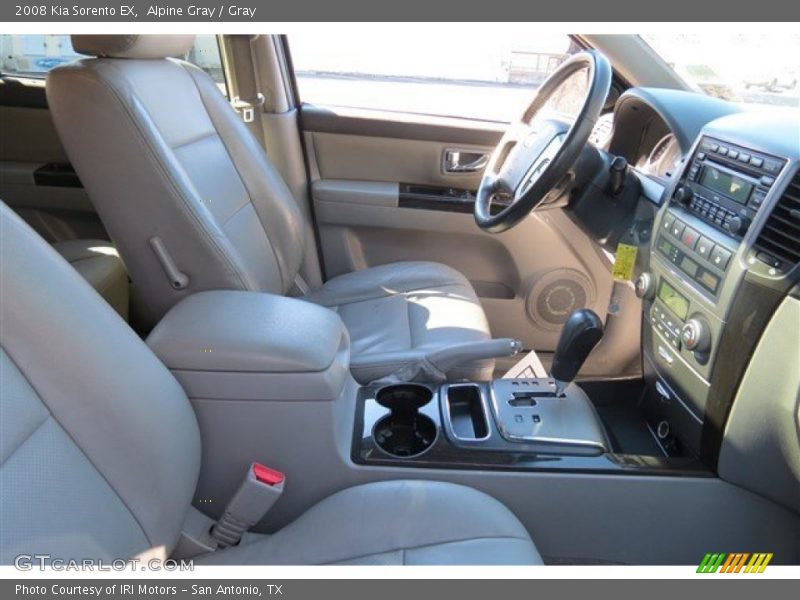 Alpine Gray / Gray 2008 Kia Sorento EX