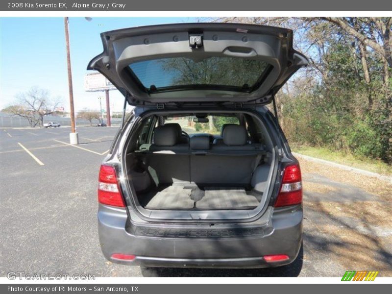 Alpine Gray / Gray 2008 Kia Sorento EX