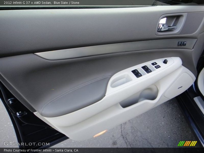 Door Panel of 2012 G 37 x AWD Sedan