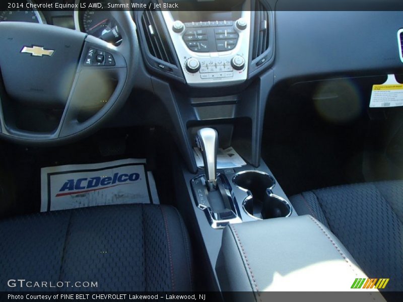 Summit White / Jet Black 2014 Chevrolet Equinox LS AWD