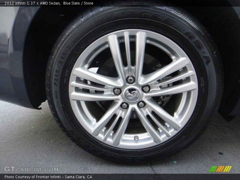  2012 G 37 x AWD Sedan Wheel