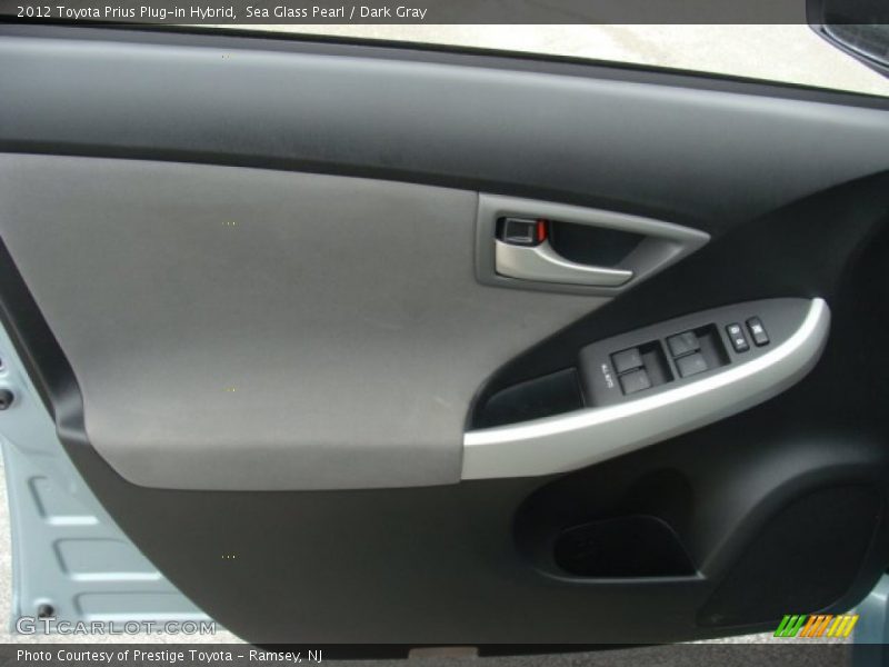 Sea Glass Pearl / Dark Gray 2012 Toyota Prius Plug-in Hybrid