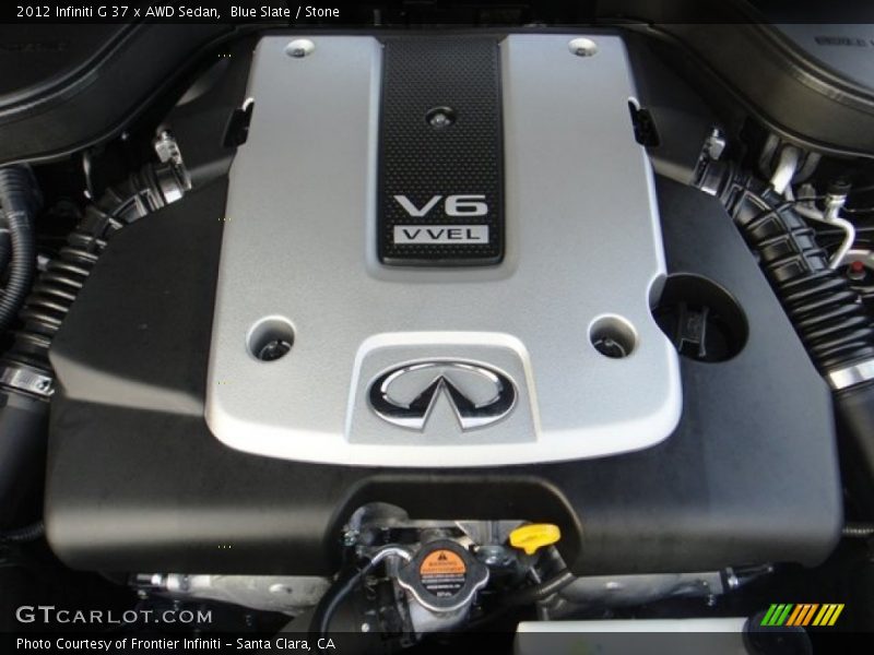  2012 G 37 x AWD Sedan Engine - 3.7 Liter DOHC 24-Valve CVTCS VVEL V6