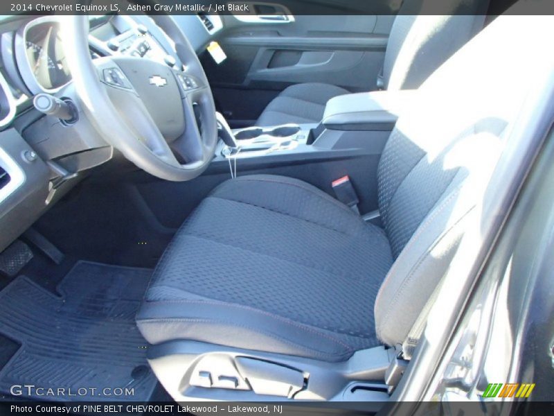 Ashen Gray Metallic / Jet Black 2014 Chevrolet Equinox LS