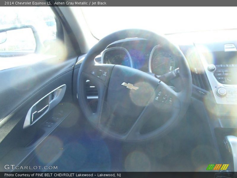 Ashen Gray Metallic / Jet Black 2014 Chevrolet Equinox LS