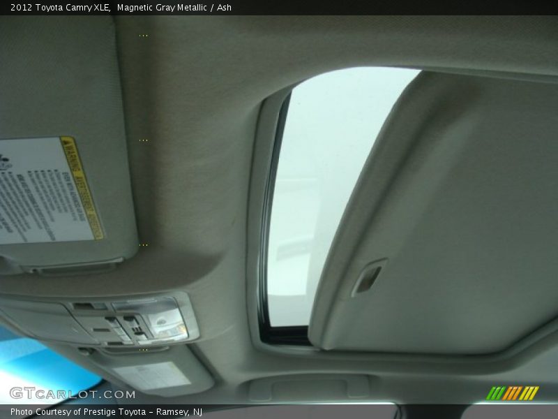 Magnetic Gray Metallic / Ash 2012 Toyota Camry XLE