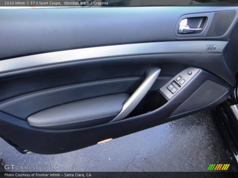 Obsidian Black / Graphite 2010 Infiniti G 37 S Sport Coupe