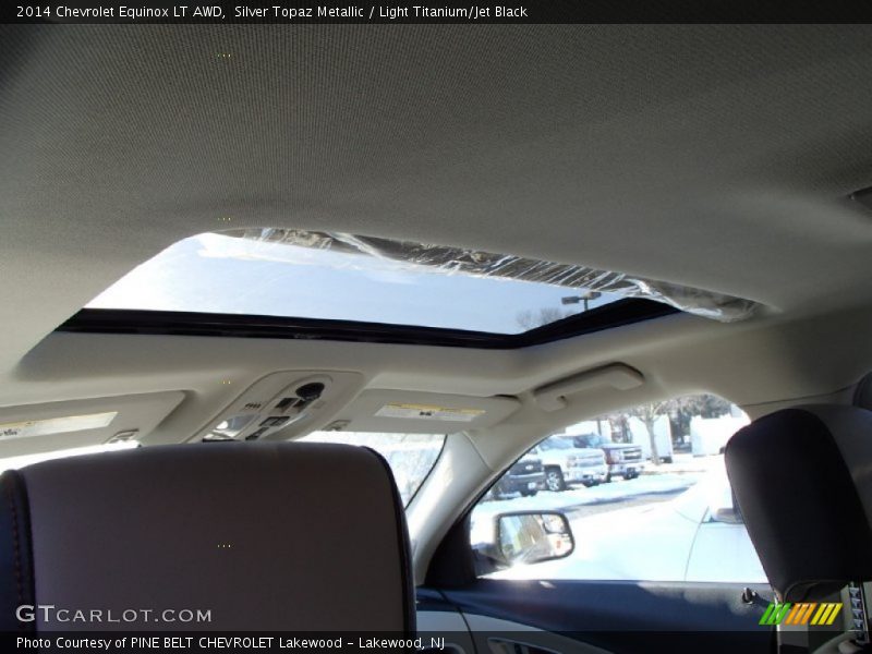 Silver Topaz Metallic / Light Titanium/Jet Black 2014 Chevrolet Equinox LT AWD