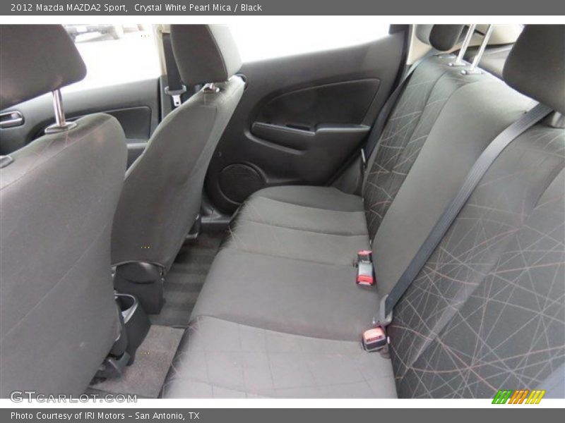 Crystal White Pearl Mica / Black 2012 Mazda MAZDA2 Sport