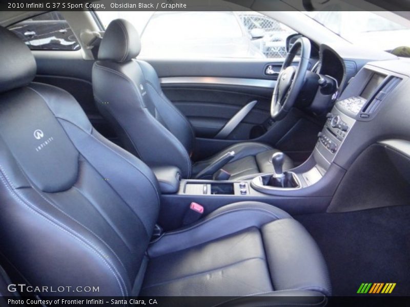 Obsidian Black / Graphite 2010 Infiniti G 37 S Sport Coupe