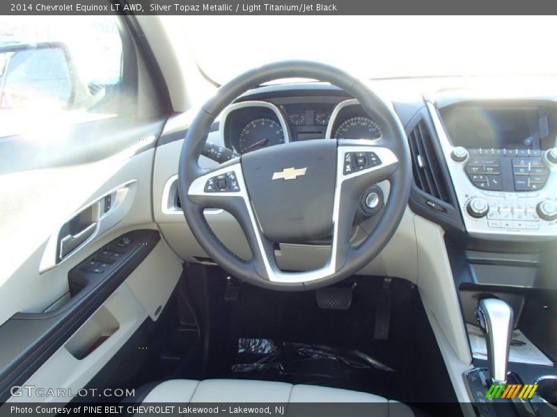 Silver Topaz Metallic / Light Titanium/Jet Black 2014 Chevrolet Equinox LT AWD