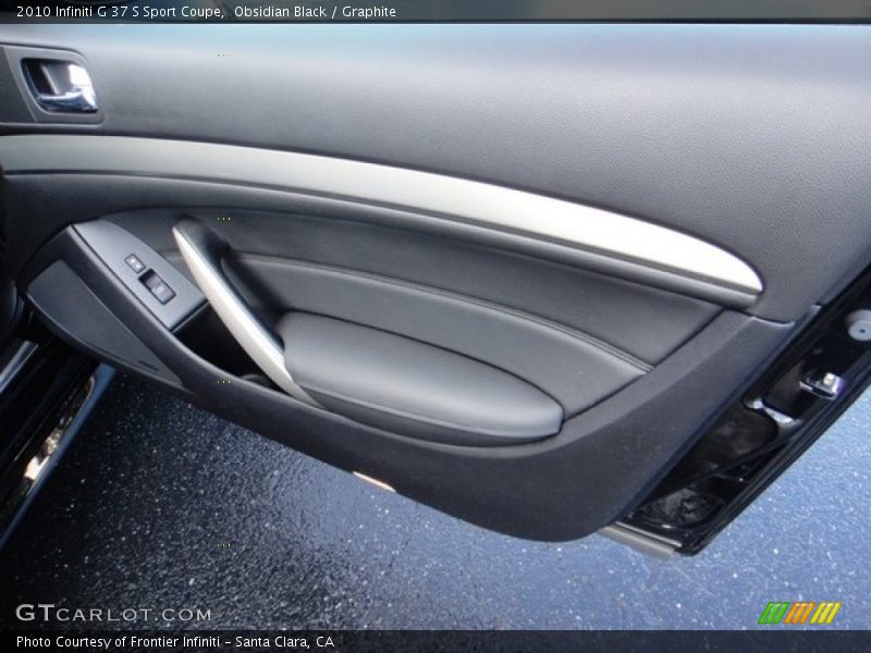 Obsidian Black / Graphite 2010 Infiniti G 37 S Sport Coupe