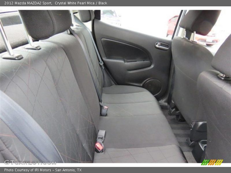 Crystal White Pearl Mica / Black 2012 Mazda MAZDA2 Sport