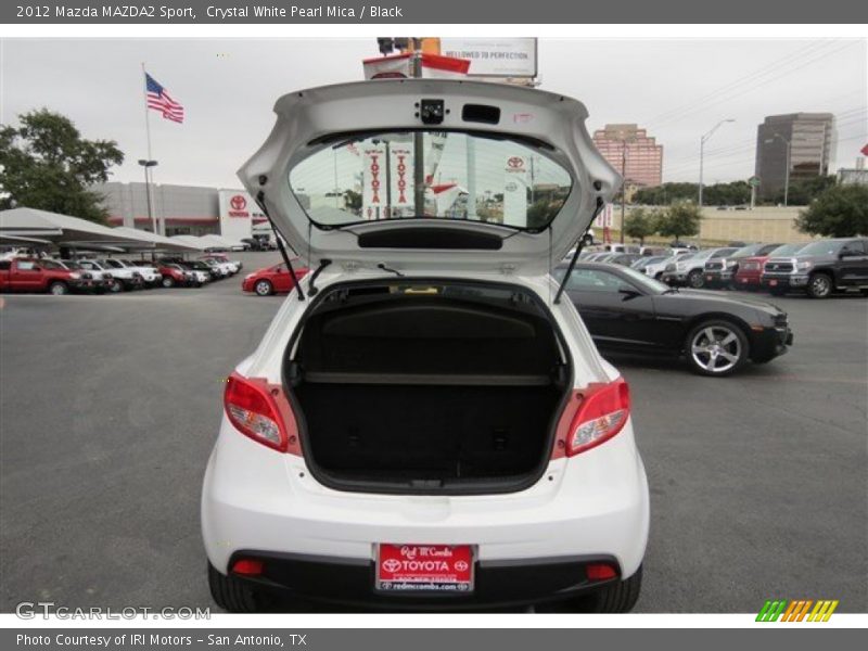 Crystal White Pearl Mica / Black 2012 Mazda MAZDA2 Sport