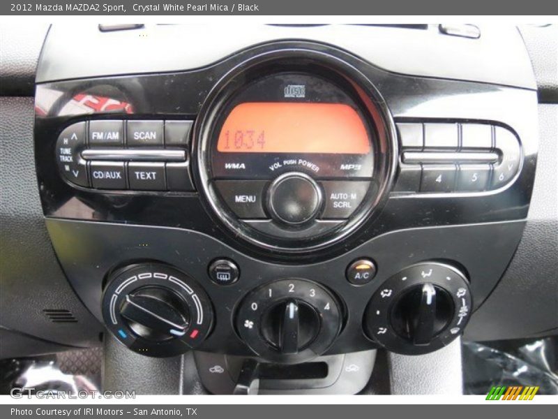 Crystal White Pearl Mica / Black 2012 Mazda MAZDA2 Sport