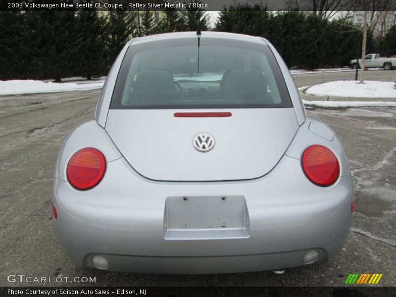 Reflex Silver Metallic / Black 2003 Volkswagen New Beetle GL Coupe